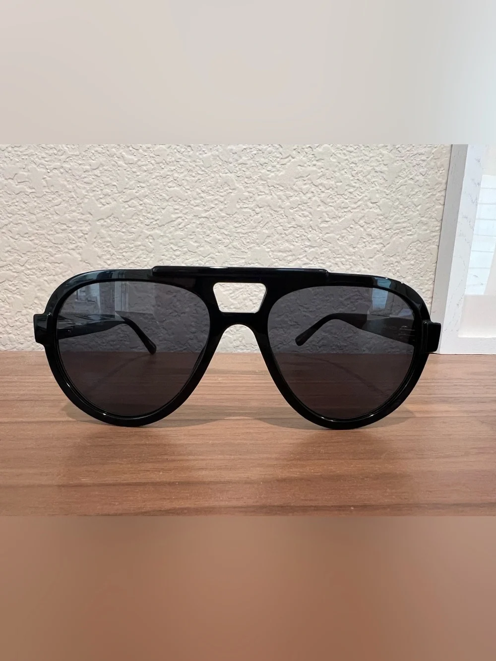 Linda Farrow + The Attico Jurgen Aviator Sunglasses - Designer Sunglasses